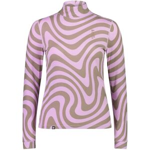 MONS ROYALE CASCADE MERINO FLEX 200 MOCK NECK LS AOK BLAZING TRAILS XS