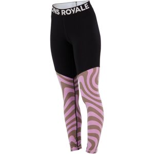 MONS ROYALE CASCADE MERINO FLEX 200 LEGGING AOP BLAZING TRAILS XS