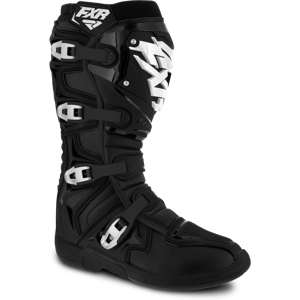 FXR Botas de Cross  Factory Ride Negras