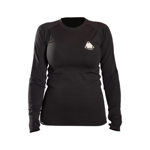 TOBE Outerwear Camiseta térmica Mujer TOBE Vidi Jet Negra