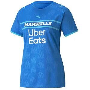 Puma OM THIRD 2021/2022 - Camiseta mujer electric blue lemonade/blue atoll