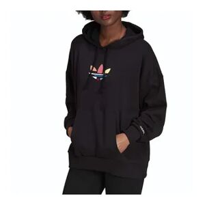 Adidas Originals ADICOLOR SHATTERED TREFOIL - Sudadera mujer black