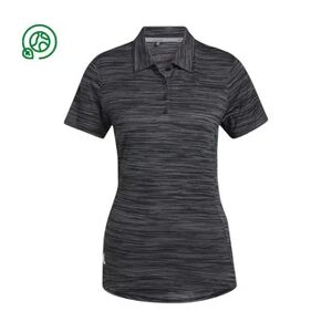 Adidas SPACE-DYED - Polo mujer black/white