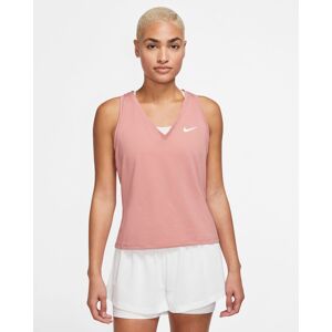 Camiseta sin mangas de tennis Nike NikeCourt Rojo claro Mujeres - CV4784-618