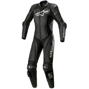 Mono Alpinestars Mujer Gp Plus 1Pc Leather Negro Blanco Gris  3180522-1022