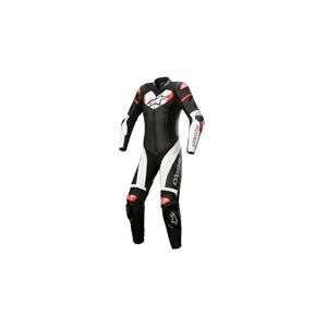 Mono Alpinestars Mujer Gp Plus 1Pc Leather Negro Blanco Rojo  3180522-1304