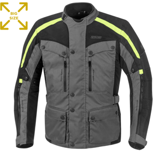 Chaqueta Gms Temper Gris Oscuro Amarillo Fluor  ZG55005-995