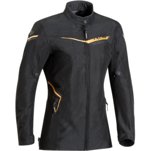 Chaqueta Ixon Mujer Slash Negro Dorado  100102050-1067