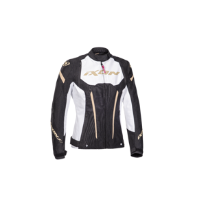 Chaqueta Ixon Mujer Striker Negro Blanco Dorado  100102054-1106