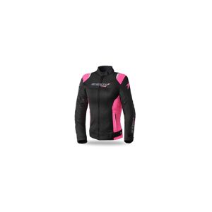 Chaqueta Seventy Mujer Sd-Jr50 Verano Racing Negro Rosa  SD21050183