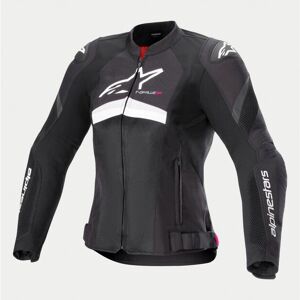 Chaqueta Alpinestars Mujer T-Gp Plus R V4 Airflow Blanco Negro  3310624-12