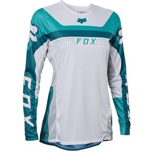 Camiseta Fox Mujer Flexair Efekt Verde Azul  29757-176