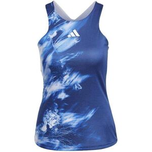 Camiseta Adidas Melbourne Azul Blanco -  -L