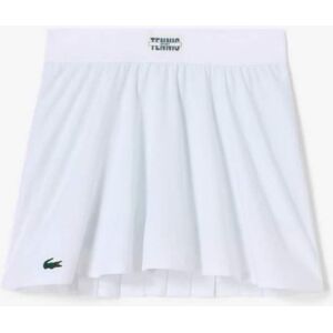 Falda Lacoste Sport Blanco Verde -  -36