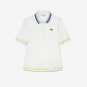 Polo Lacoste Ultra Dry Blanco Mujer -  -36