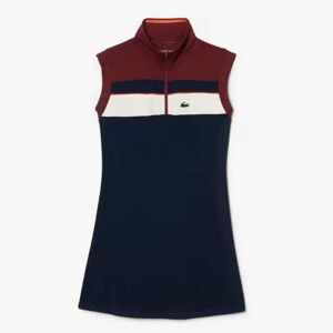 Vestido Lacoste Sport Reciclado Marino Burdeos -  -34