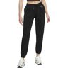 Nike nsw air flc mr jogger pantalón mujer Negro (L)