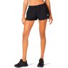 Asics core split pantalón running mujer Negro (S)