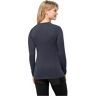 Jack Wolfskin infinite camiseta montaña manga larga mujer Gris (L)