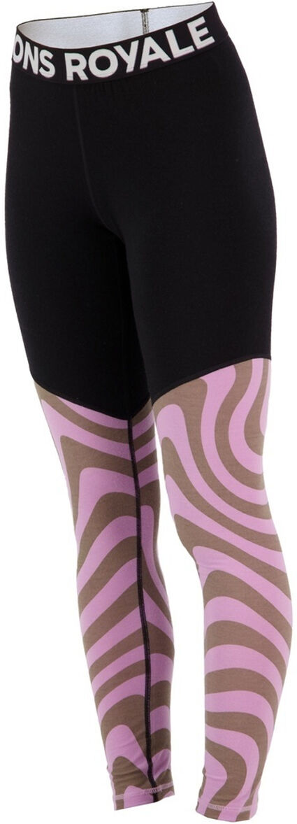 MONS ROYALE CASCADE MERINO FLEX 200 LEGGING AOP BLAZING TRAILS XS