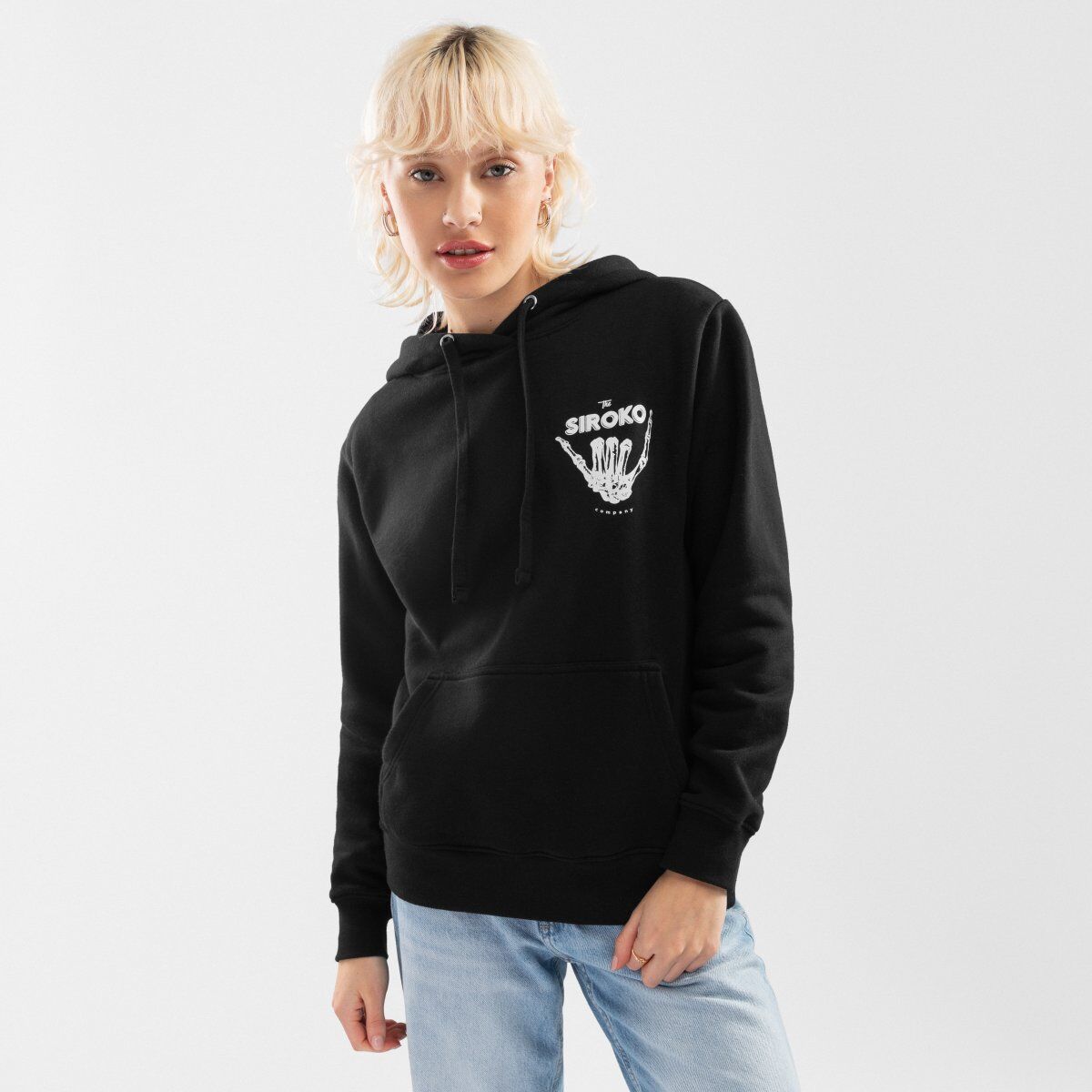 Sudadera amplia con capucha - Loose Fit - para Mujer Siroko Vibes-W (XXL)