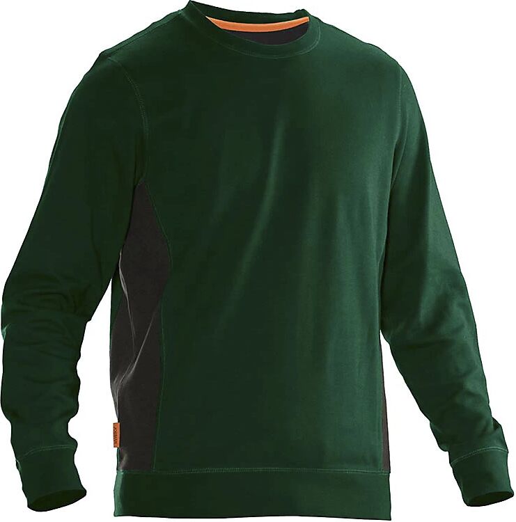 Leipold+Döhle Sudadera, verde y negro, talla XL