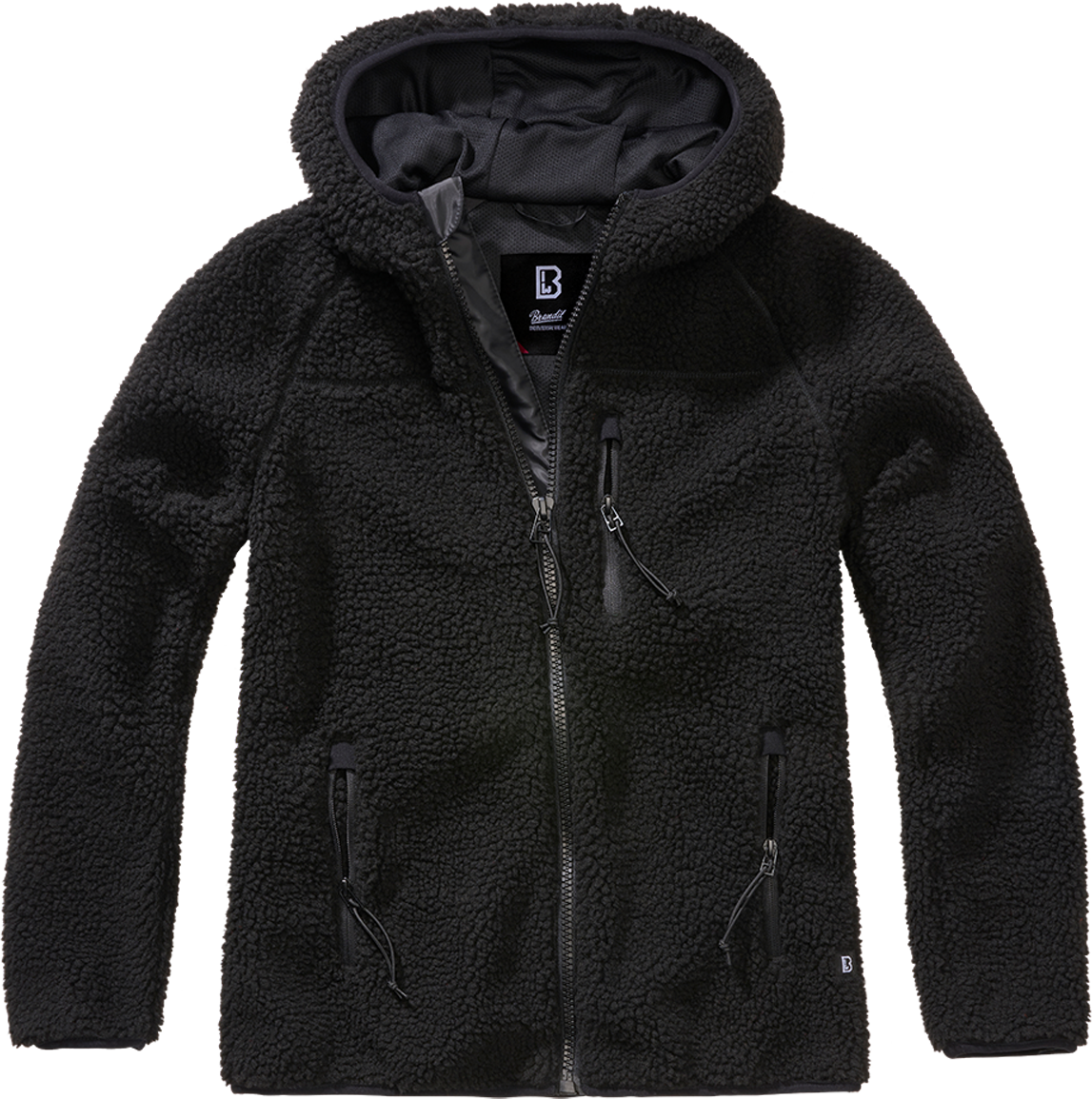 Brandit Chaqueta Polar Mujer  Negra