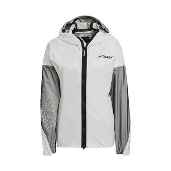 Adidas AGR PRO RAIN - Chaqueta mujer white/black