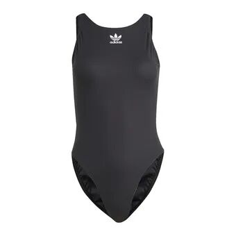 Adidas ADICOL RIB SUIT - BaÃ±ador mujer black/white