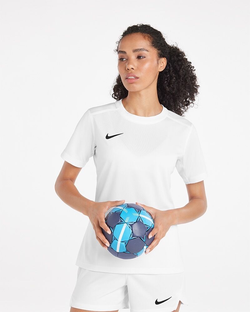 Camiseta de hand Nike Team Court Blanco Mujeres - 0351NZ-100