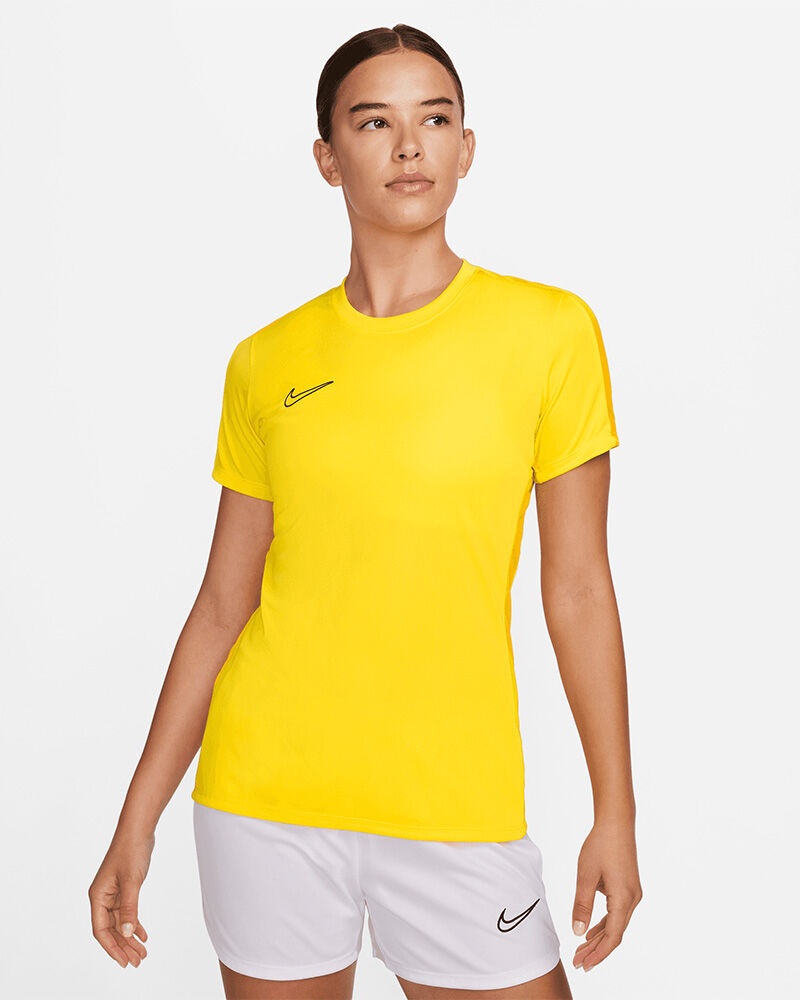 Camiseta de entrenamiento Nike Academy 23 Amarillo y Amarillo dorado para Mujeres - DR1338-719
