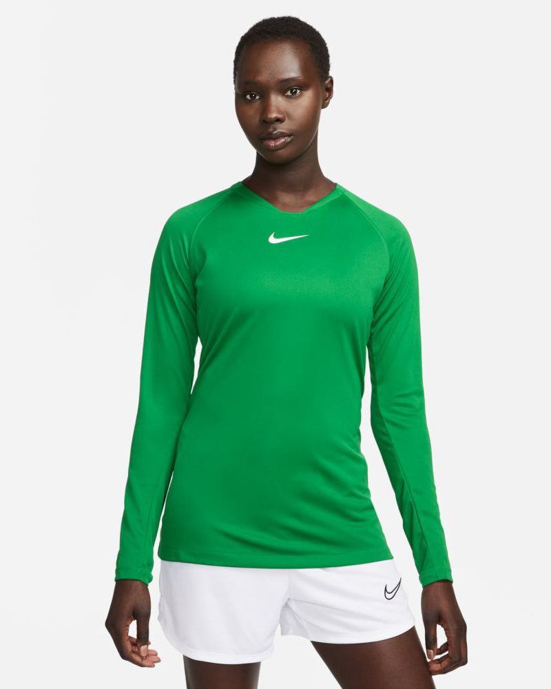 Camiseta de futbol Nike Park First Layer Verde para Mujeres - AV2610-302