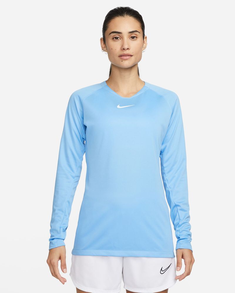 Camiseta de futbol Nike Park First Layer Azul Oscuro para Mujeres - AV2610-412