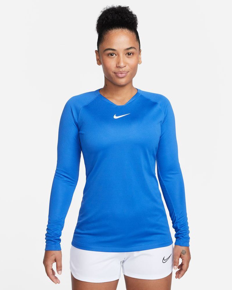 Camiseta de futbol Nike Park First Layer Azul Real para Mujeres - AV2610-463