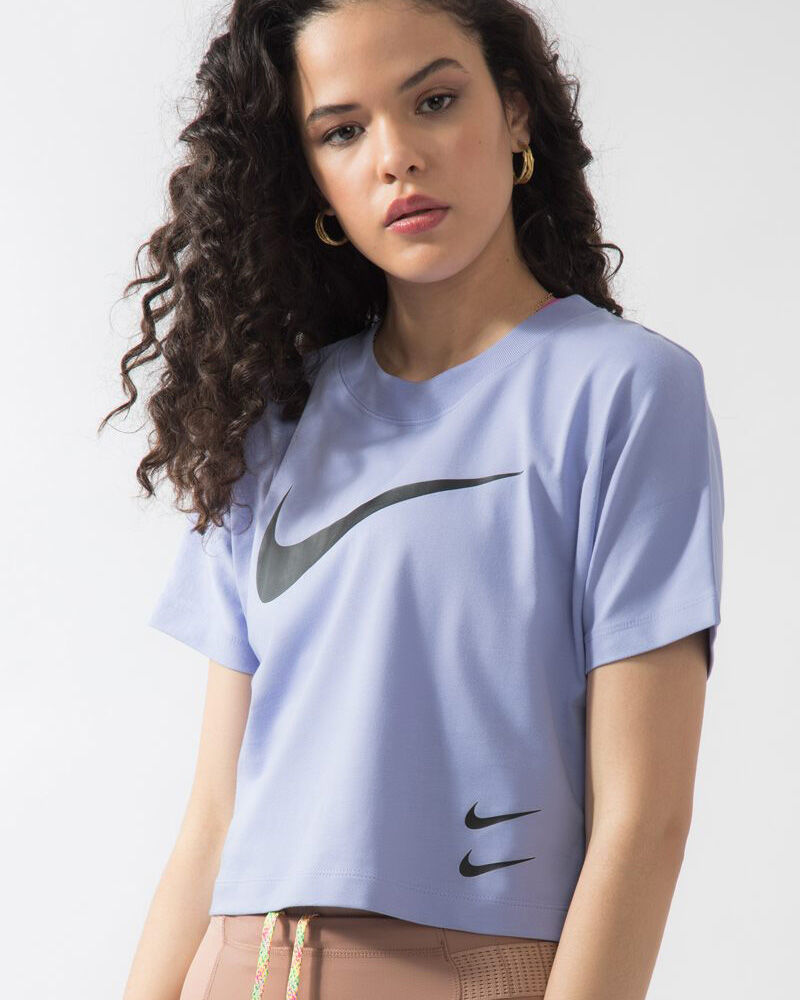 Camiseta Nike Sportswear Violeta para Mujeres - CJ3764-569
