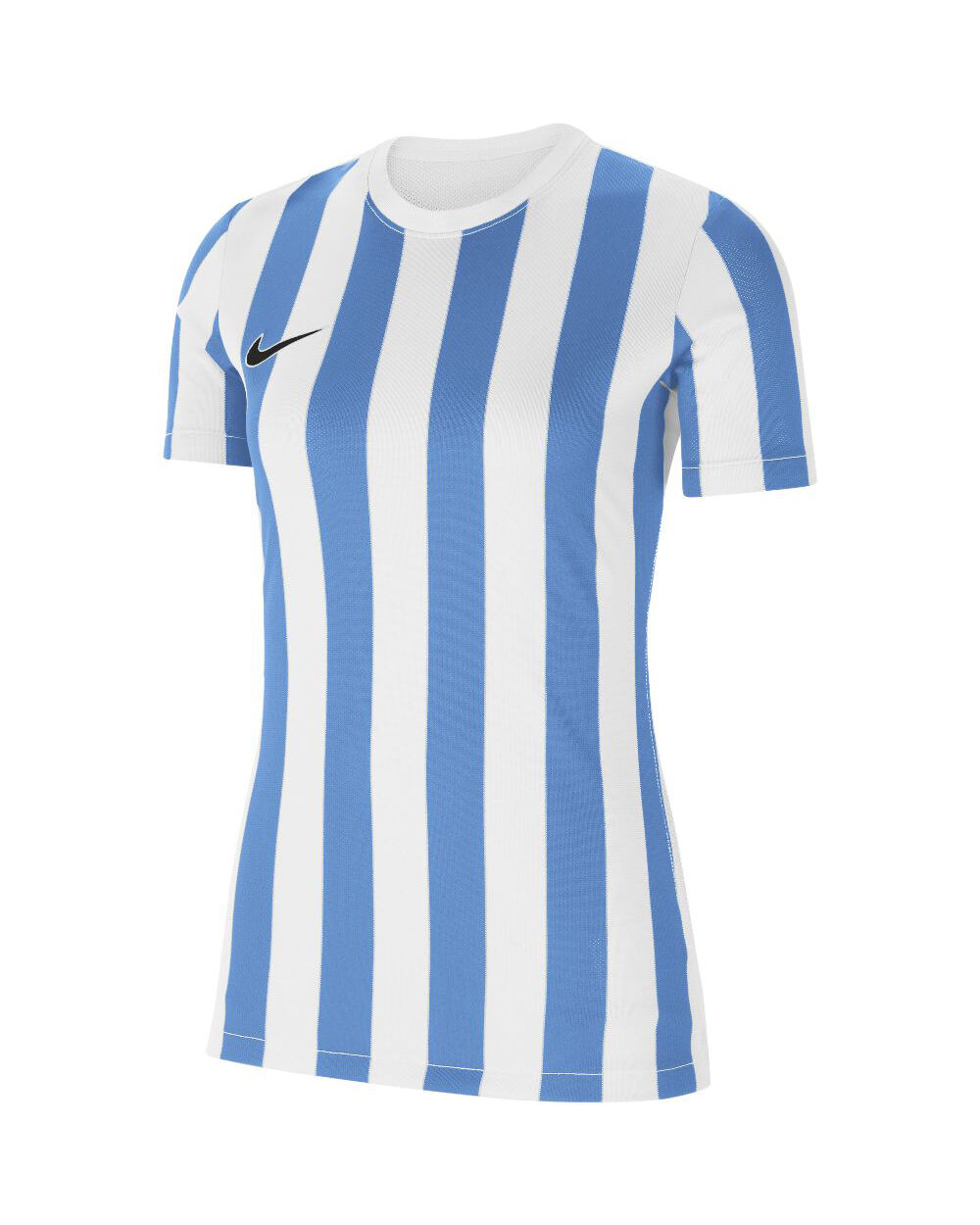 Camiseta Nike Striped Division IV Blanco y Azul Cielo para Mujeres - CW3816-103