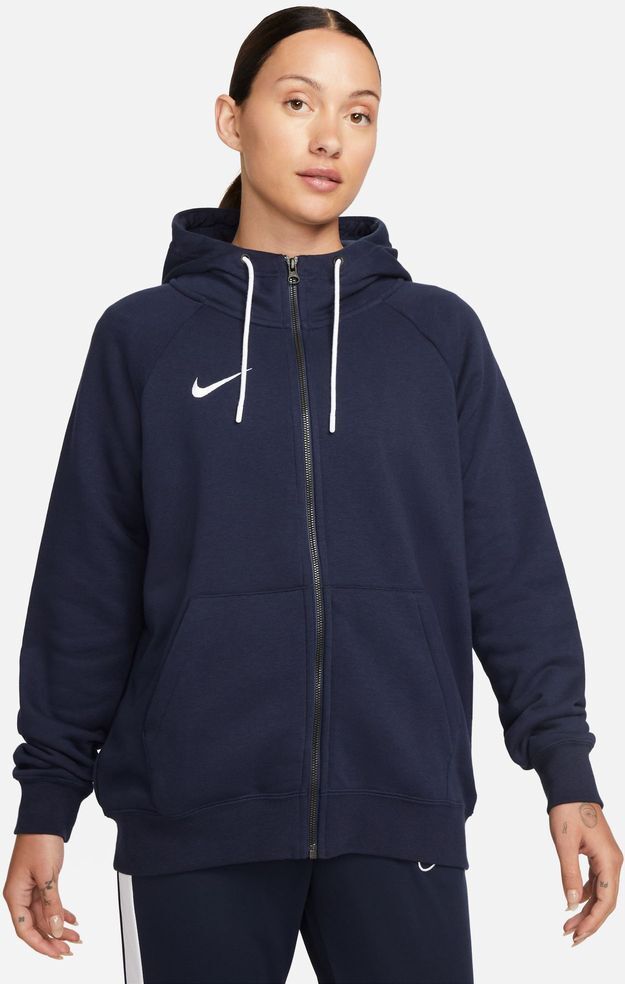 Sudadera con zip y capucha Nike Team Club 20 Azul Marino para Mujeres - CW6955-451