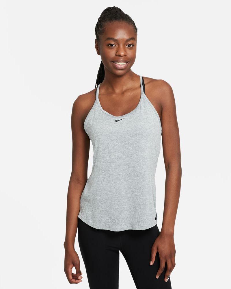 Camiseta sin mangas de running Nike Dri-FIT Gris para Mujeres - DD4941-073