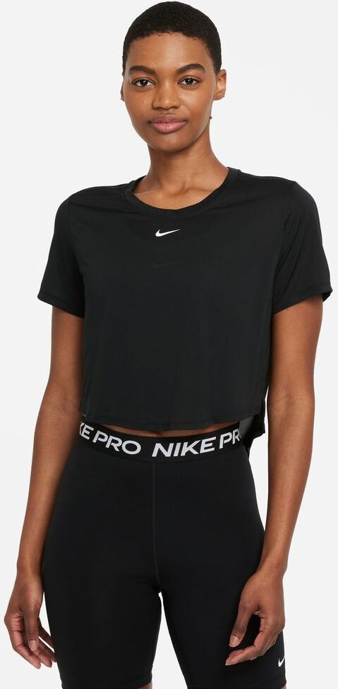 Crop top Nike One Negro Mujeres - DD4954-010