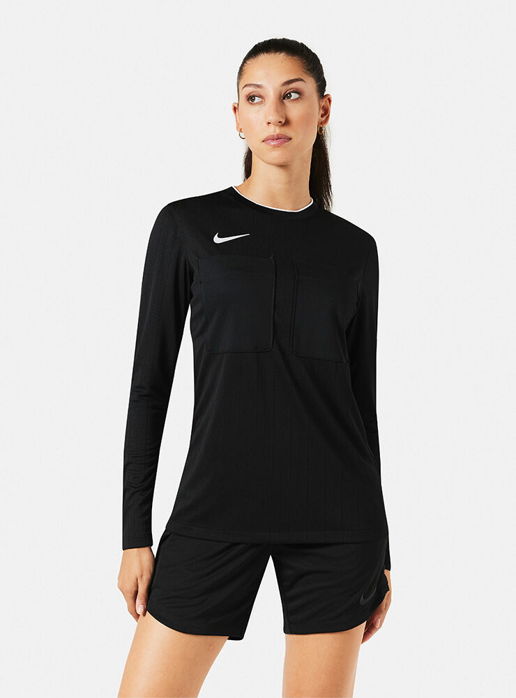 camiseta de árbitro de manga larga Nike Arbitre FFF II Negro Mujer - FV3328-010