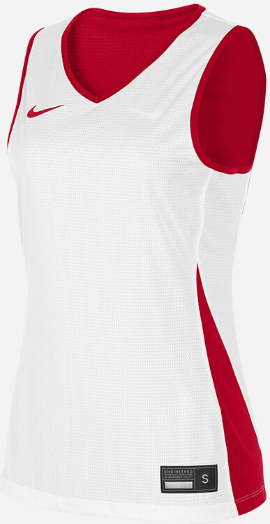 Camiseta de baloncesto Nike Team Rojo y Blanco para Mujeres - NT0213-657