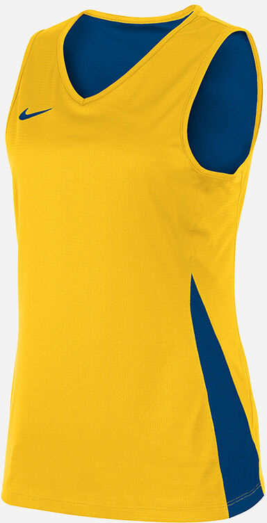 Camiseta de baloncesto Nike Team Amarillo Real y Azul Mujeres - NT0213-719