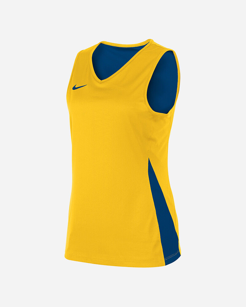 Camiseta de baloncesto Nike Team Amarillo Real y Azul Mujeres - NT0213-719