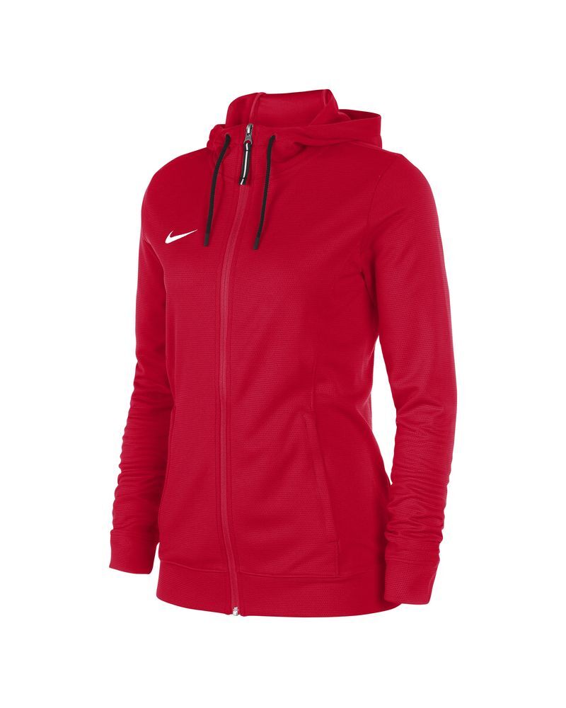 Chaqueta con capucha de basket Nike Team Rojo Mujeres - NT0214-657