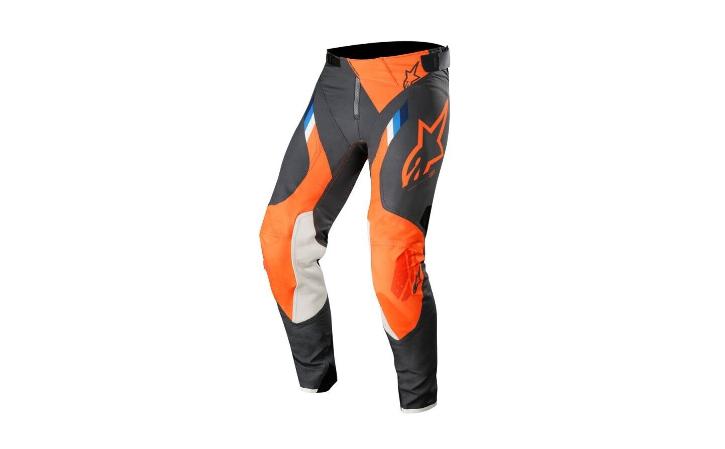 Pantalones Alpinestars Supertech Pants Antracita Naranja Fluor 3720719-1444