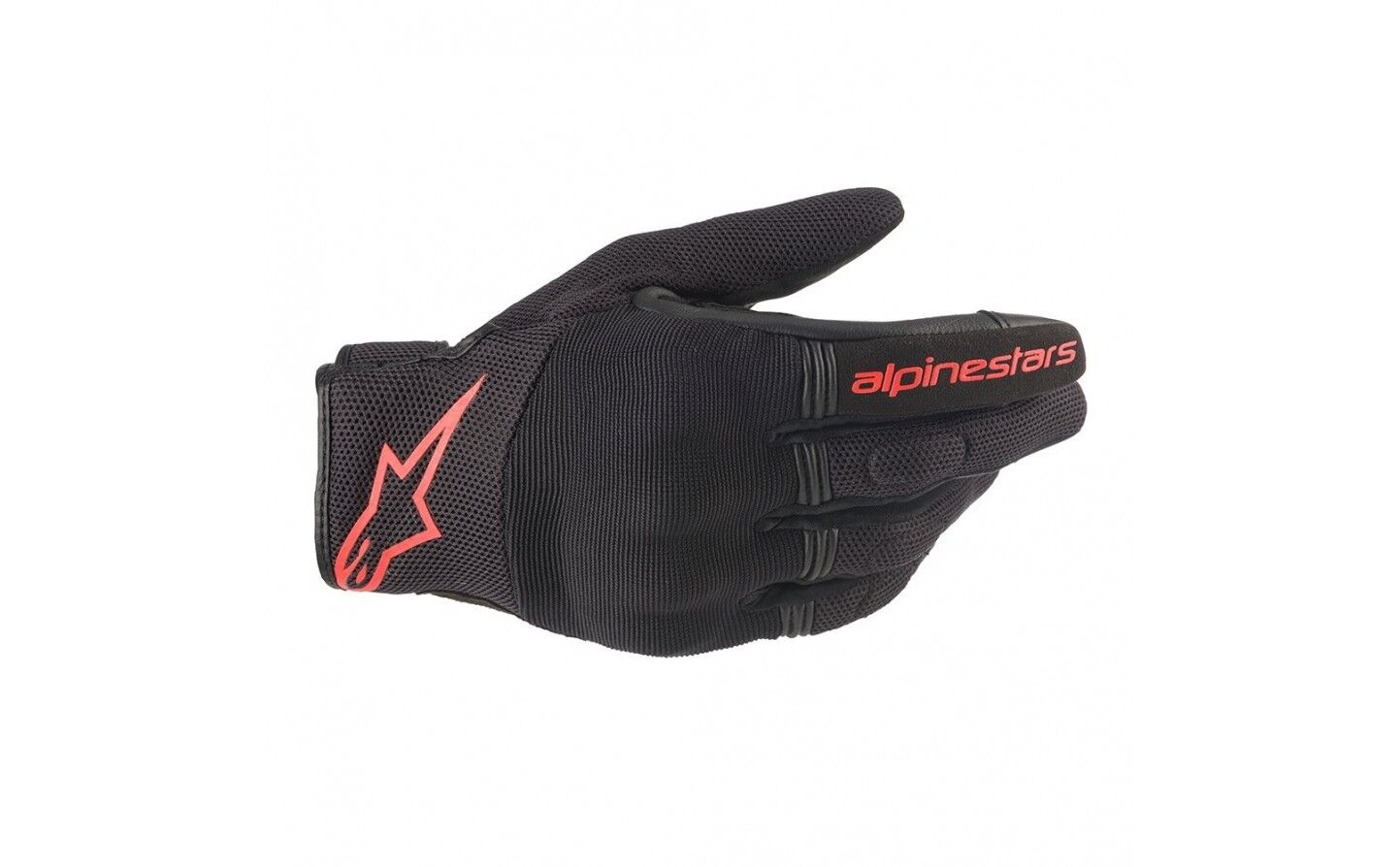 Alpinestars Guantes Copper Gloves Negro Rojo Fluor  3568420-1030