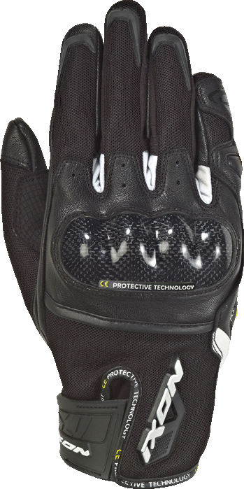 Guantes Ixon Rs Rise Air Negro/Blanco