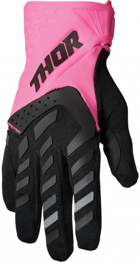 Guantes Thor Mujer Spectrum Rosa Negro  33310207