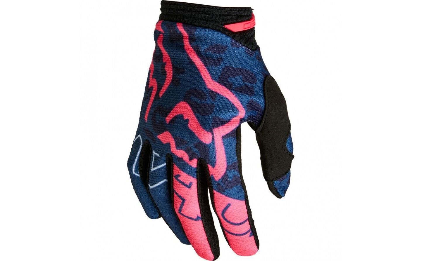 Guantes Mujer Fox 180 Skew Azul Rosa  28178-203