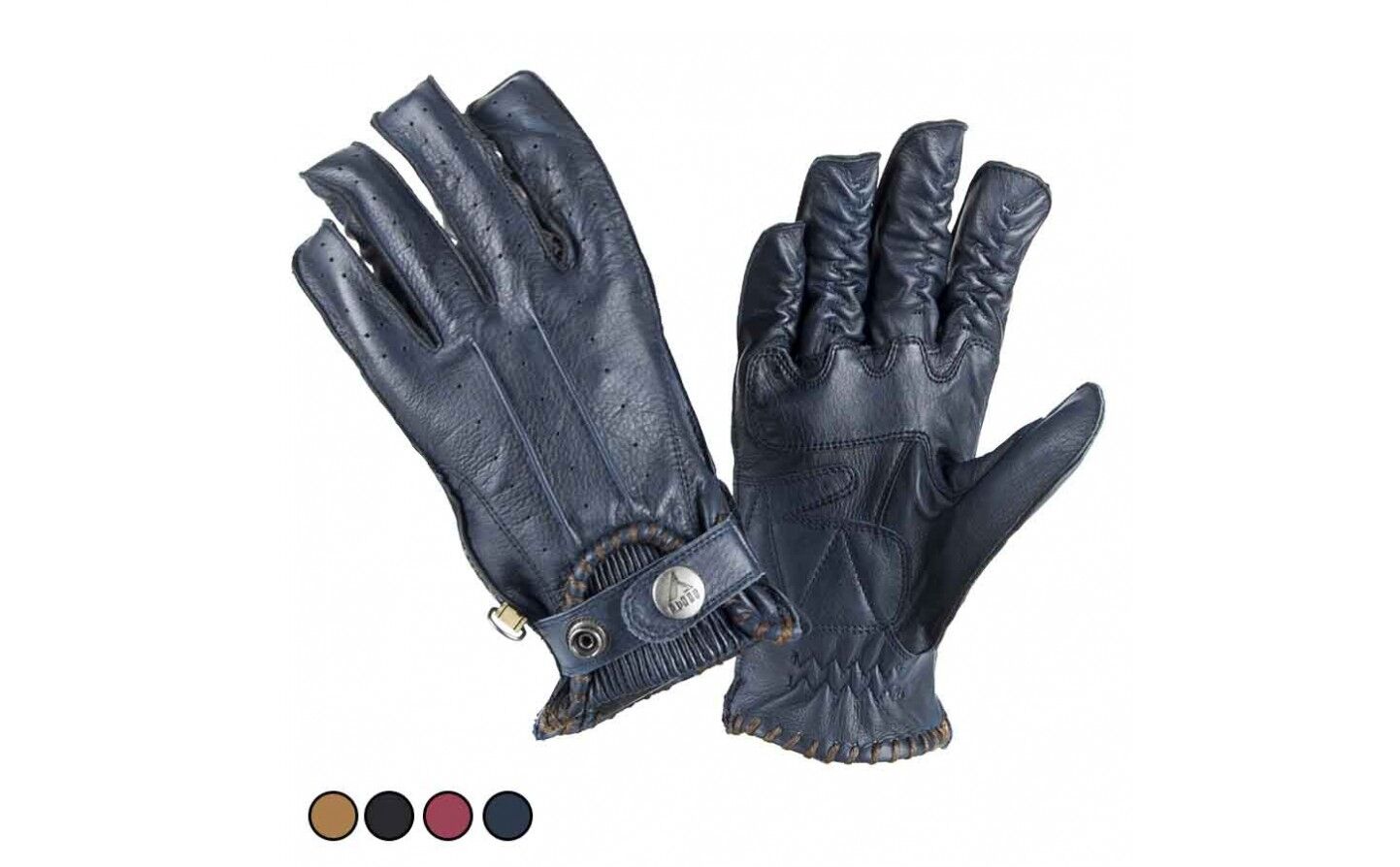 BY CITY Guantes Verano Mujer ByCity Second Piel Azul  1000038XS
